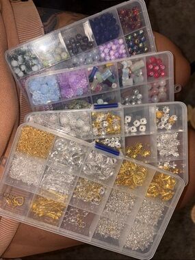 Bead and Jewelry Accessories DIY - Gold & Silver Accents + Beads!